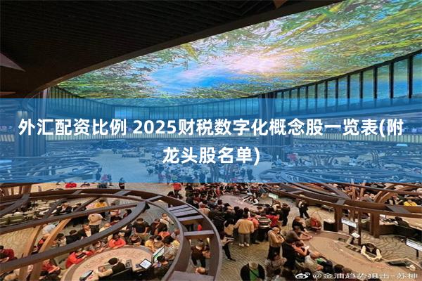 外汇配资比例 2025财税数字化概念股一览表(附龙头股名单)