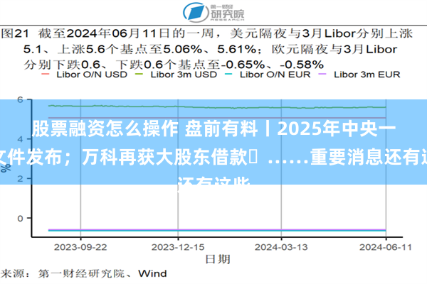 股票融资怎么操作 盘前有料丨2025年中央一号文件发布；万科再获大股东借款​……重要消息还有这些